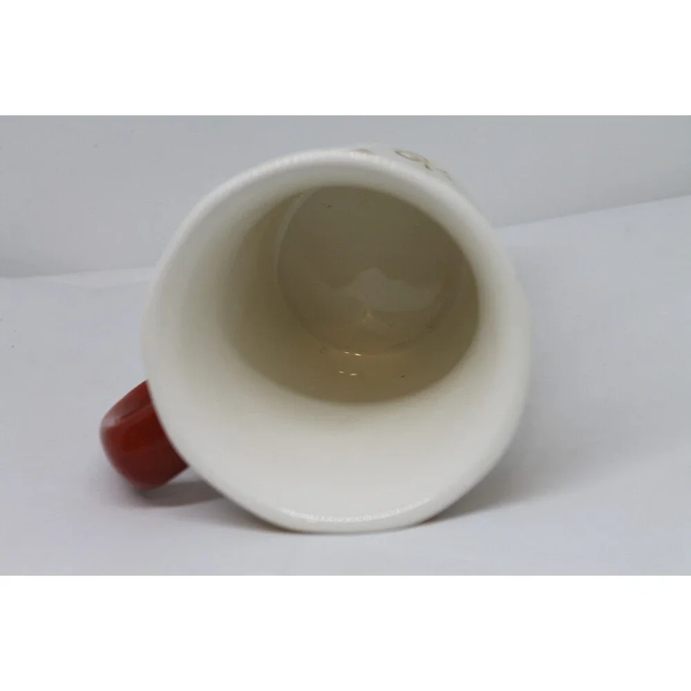 Pier 1 Rooster Coffee Tea Mugs Gallo Pattern Chicken Bird 14 oz.